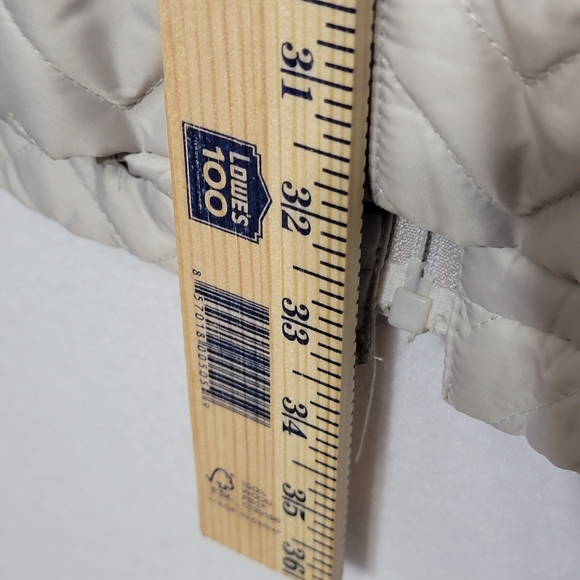 laundry by shelli segal Light Gray Puffer Coat Size XL - Picture 10 of 13